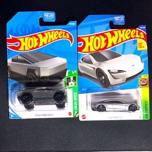 Tesla cyber truck and Tesla roaster bundle